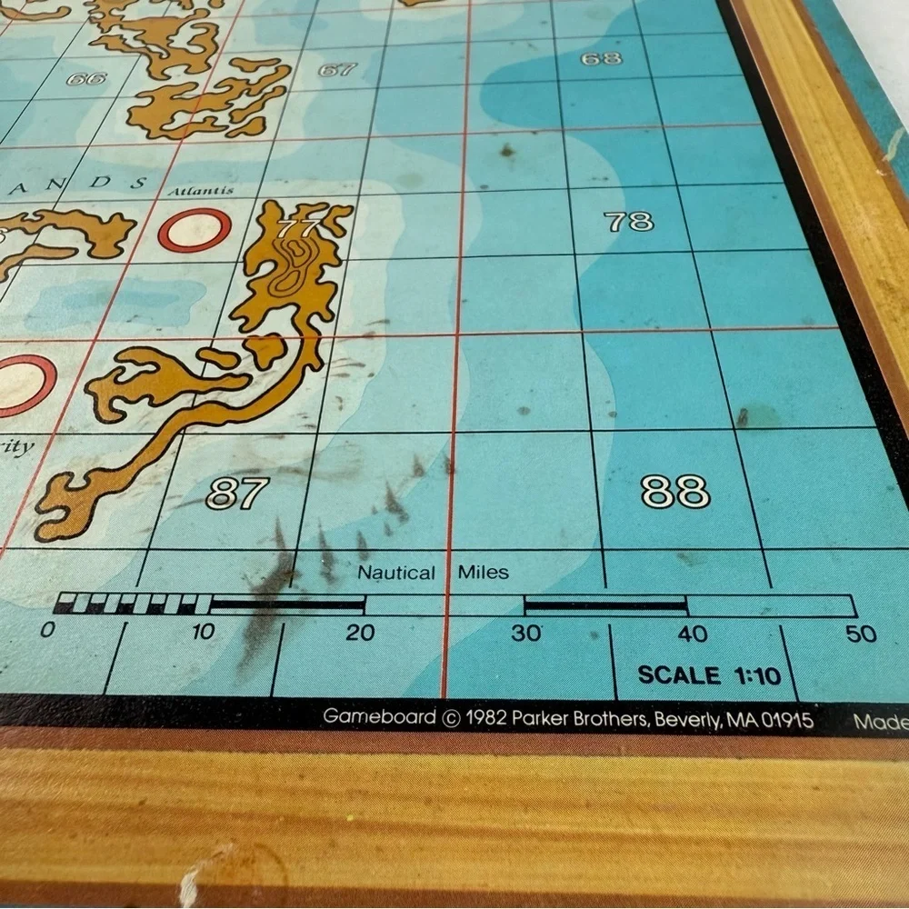 Vintage Lost Treasure Board Game Game Board ONLY